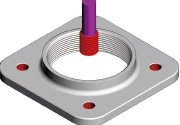 PowerMILL 銑牙加工