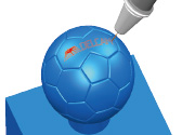 PowerMILL 3D投影-文字雕刻