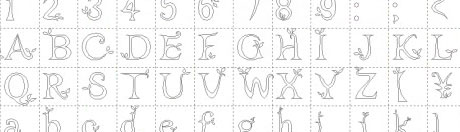 字體建立模組