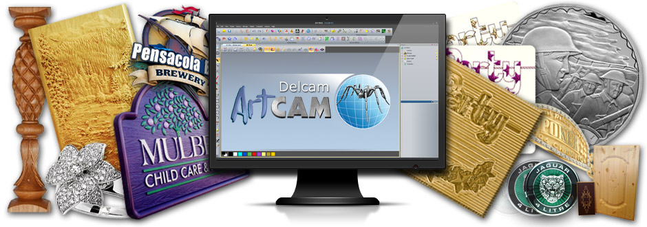 ArtCAM Pro is the cadcam software program of choice for a variety of industries