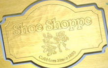 ArtCAM Express signmaking tutorial shoe shoppe