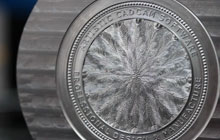 ArtCAM engraved Peacock Coin