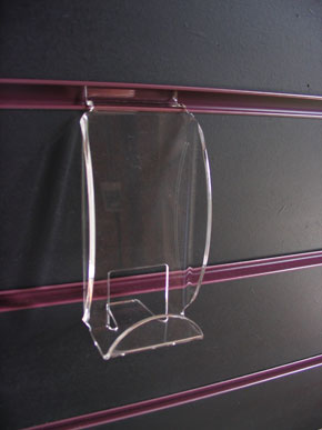 This is a picture of a display stand for a mobile created by GTM Plastics