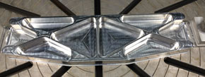 Delcam 加工的 Bloodhound SSC 零件